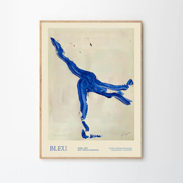 Bleu Print - 50 x 70 cm