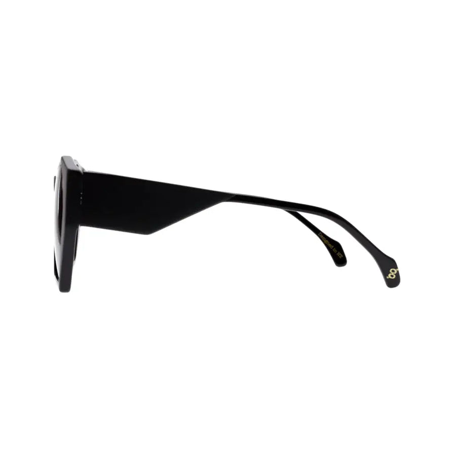 Age Eyewear Linkage Sunglasses Black side view