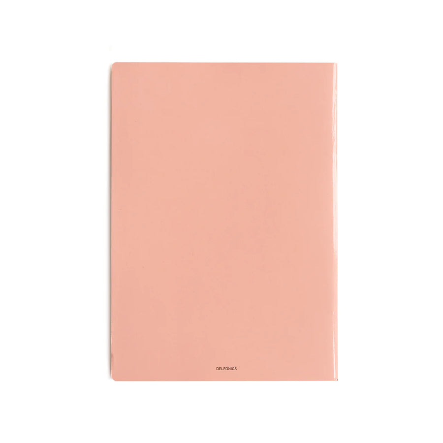Rollbahn Slim Notebook - B5 Light Pink