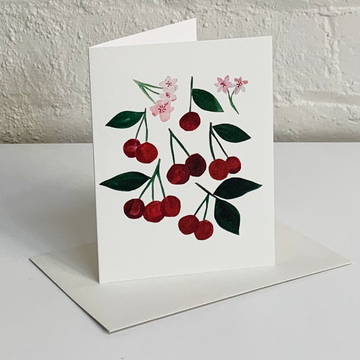 Summer Cherries Card