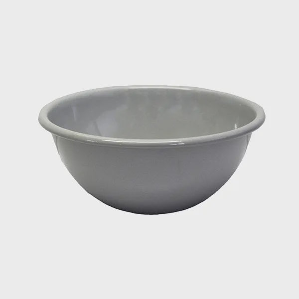 Enamel Cereal Bowl - Soft Grey