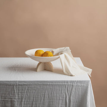 Saardé Enes Tablecloth white