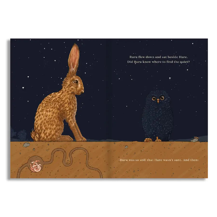 Hare & Ruru: A Quiet Moment
