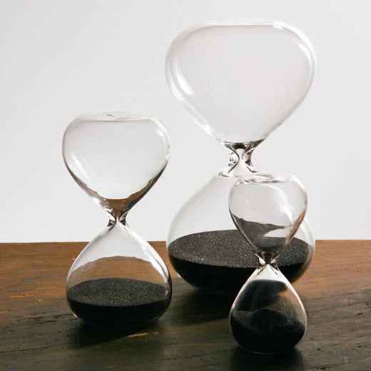Large Hourglass - Clear