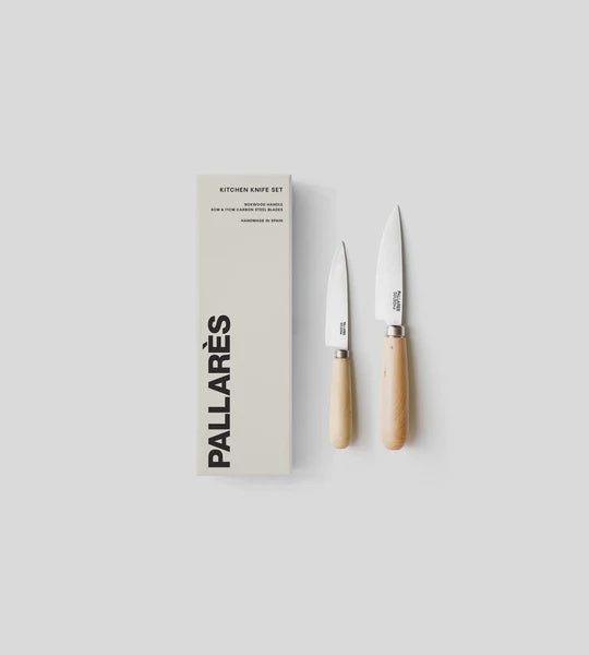 Pallarès Kitchen Knife Set - Carbon Steel