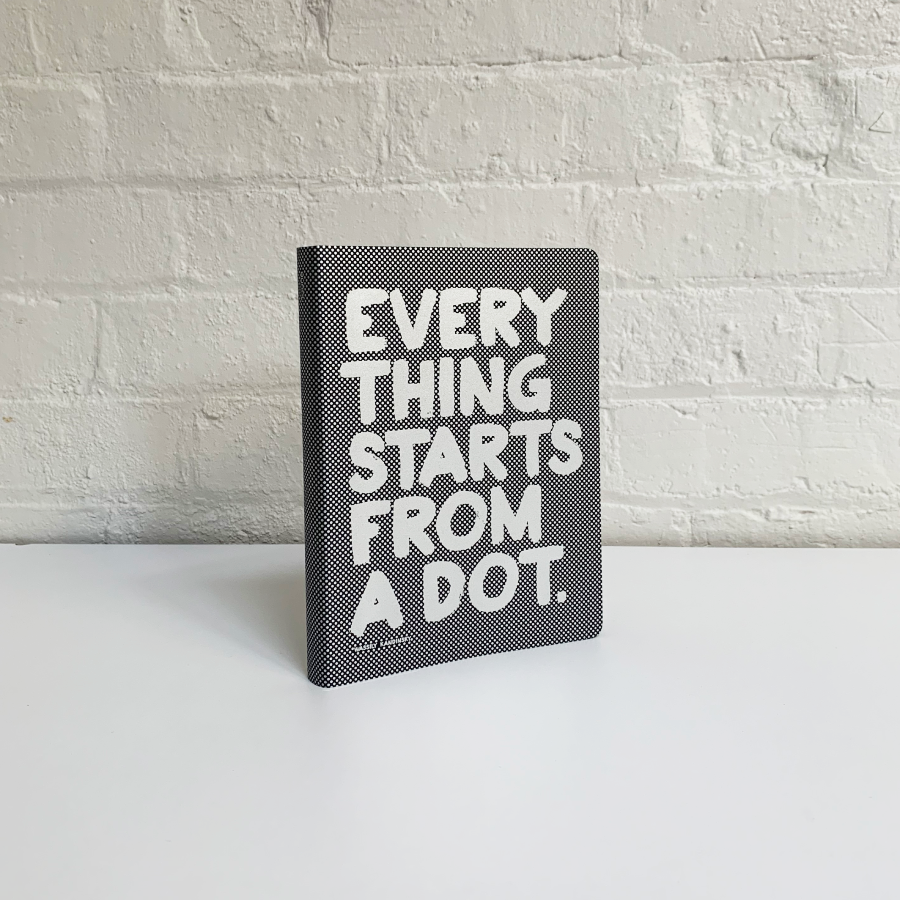 A5 Notebook - Everything Starts From A Dot