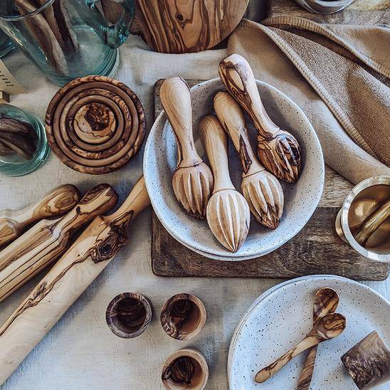 Olive Wood Egg Cup