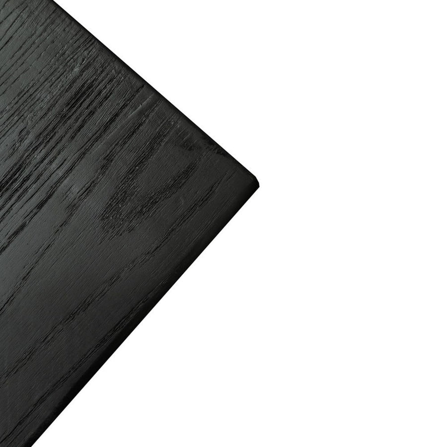 Parq Rectangle Stool - Black