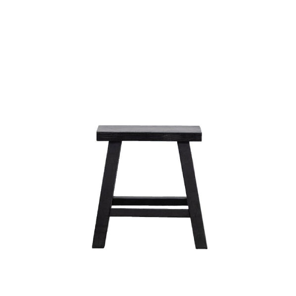 Parq Rectangle Stool - Black