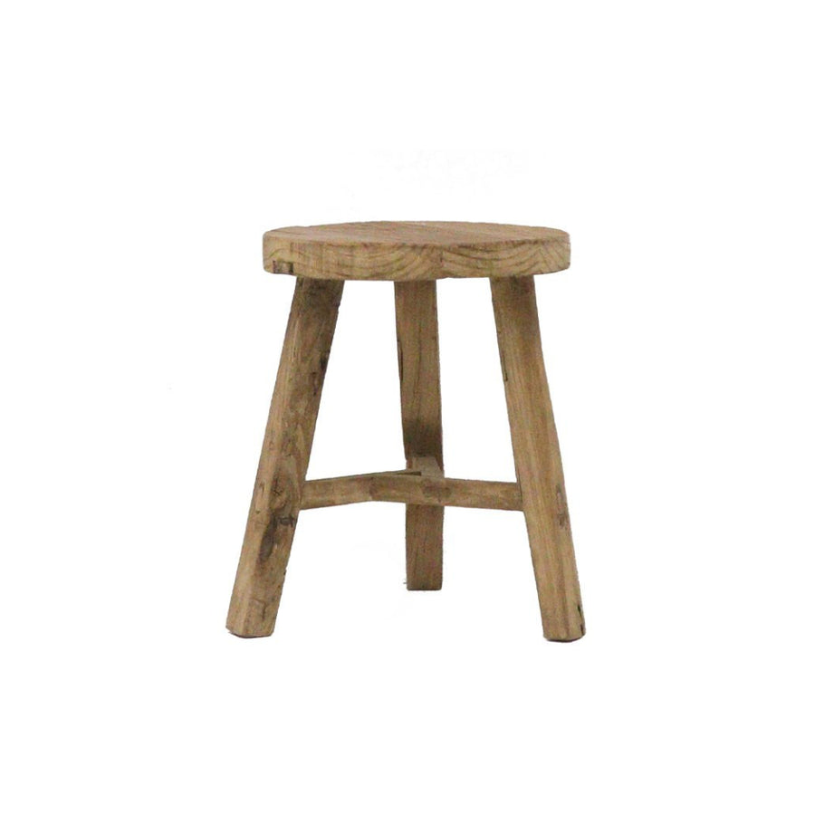 Parq Round Stool - Natural
