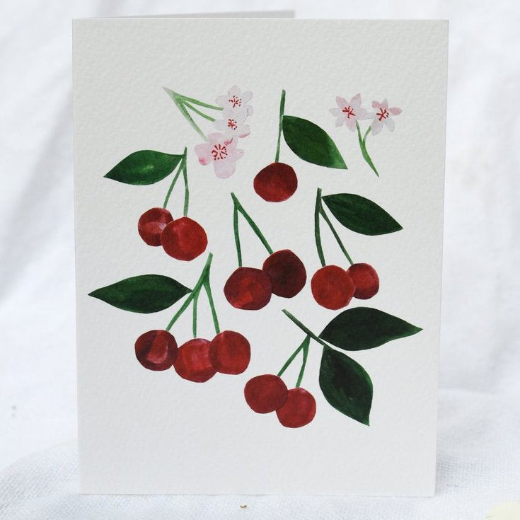 Summer Cherries Card