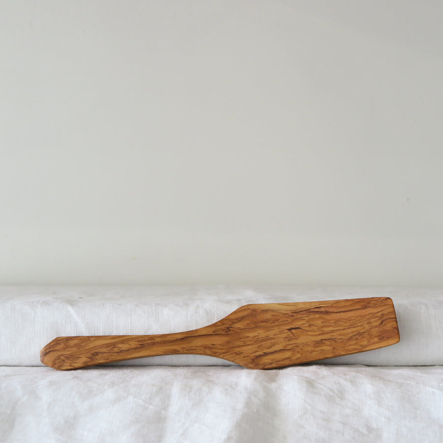 Olive wood spatula handcrafted 