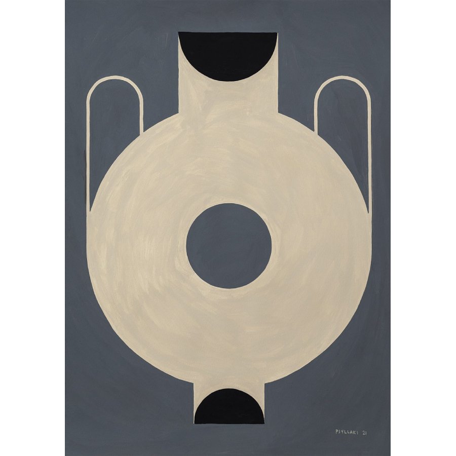 Circular Vase Print - 50 x 70cm