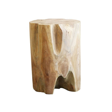 Teak Root Side Table - Round